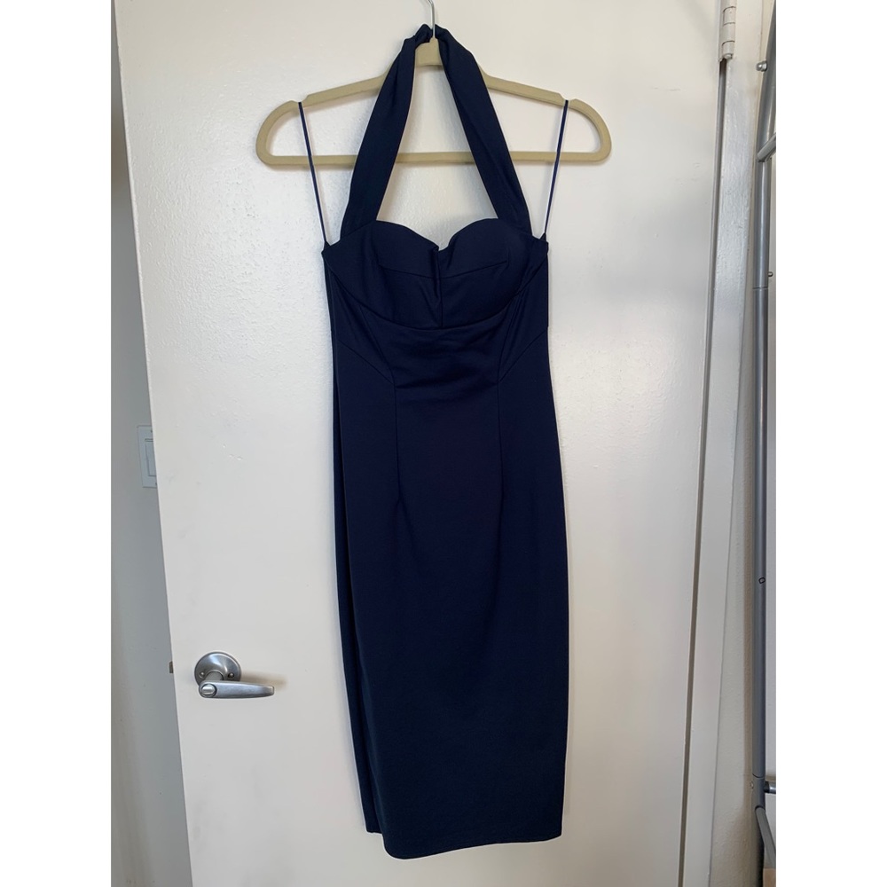 Halter midi dress